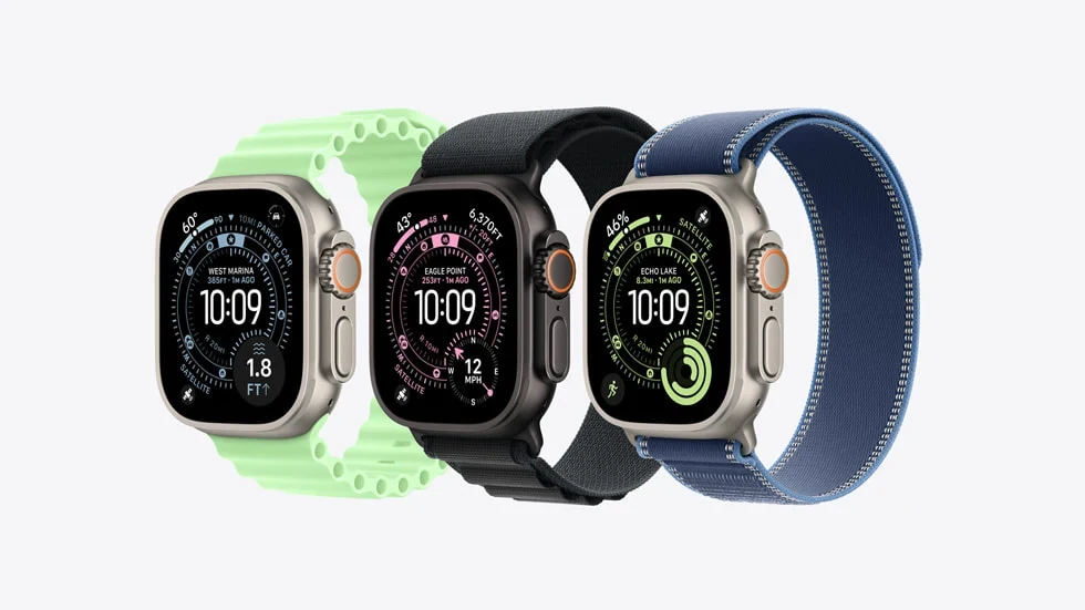 Apple Watch Ultra 3 &ndash; Baureihenabbildung mit Armband