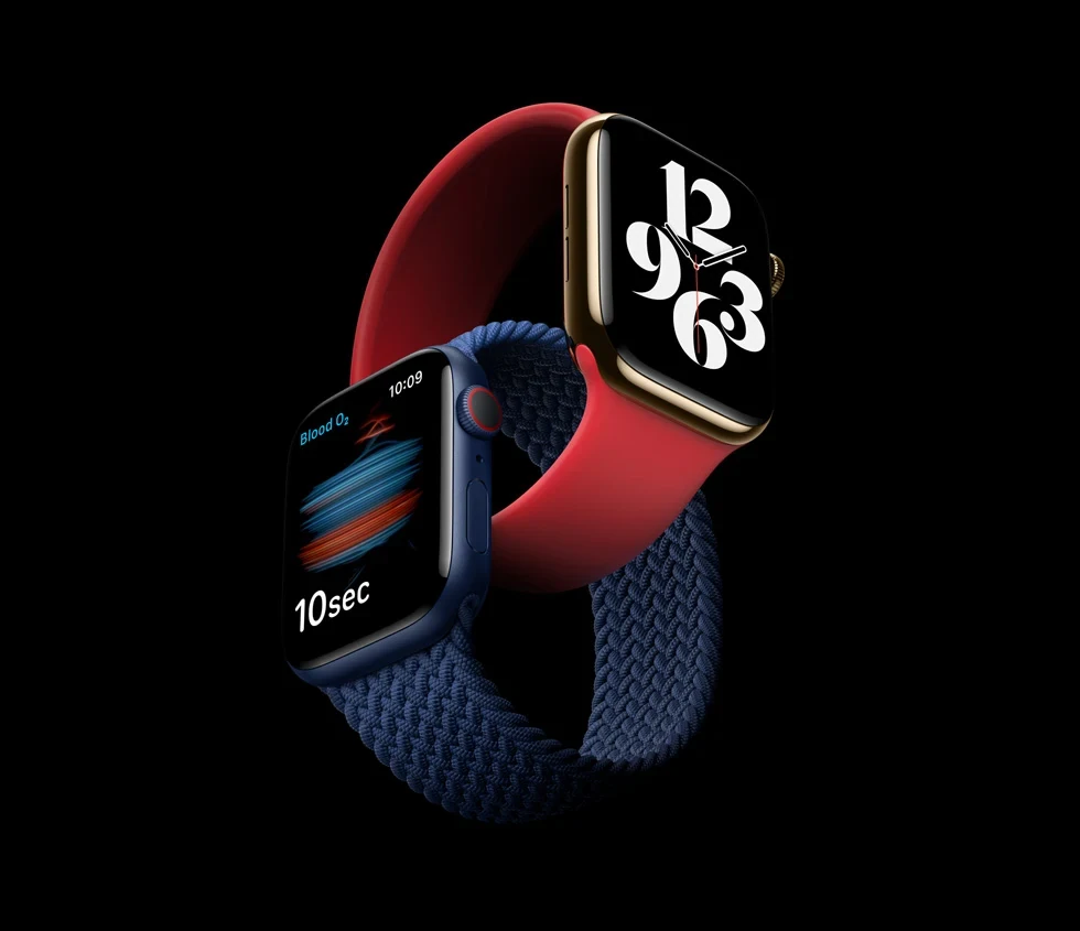 Apple Watch Series 6 – Baureihenabbildung mit Armband