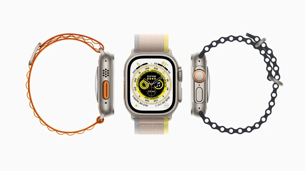 Apple Watch Ultra – Baureihenabbildung mit Armband